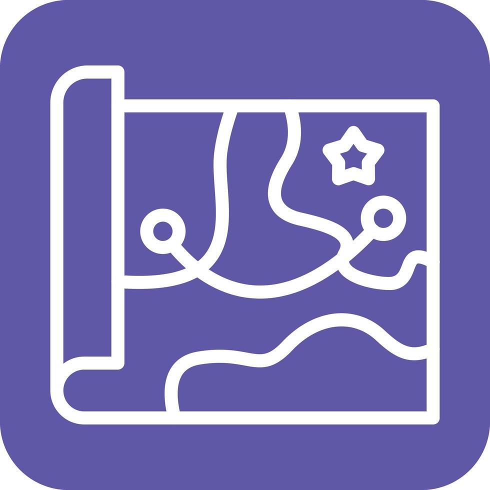 Army Map Icon Vector Design