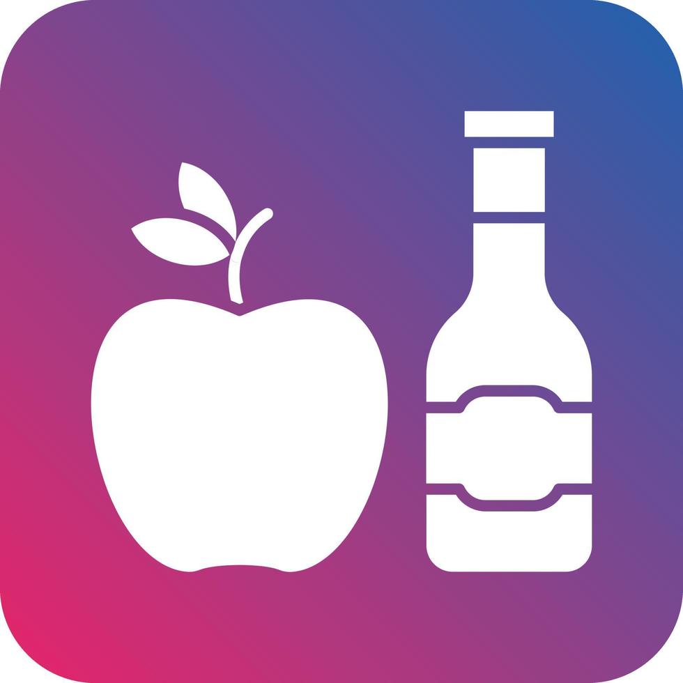 Cider Icon Vector Design