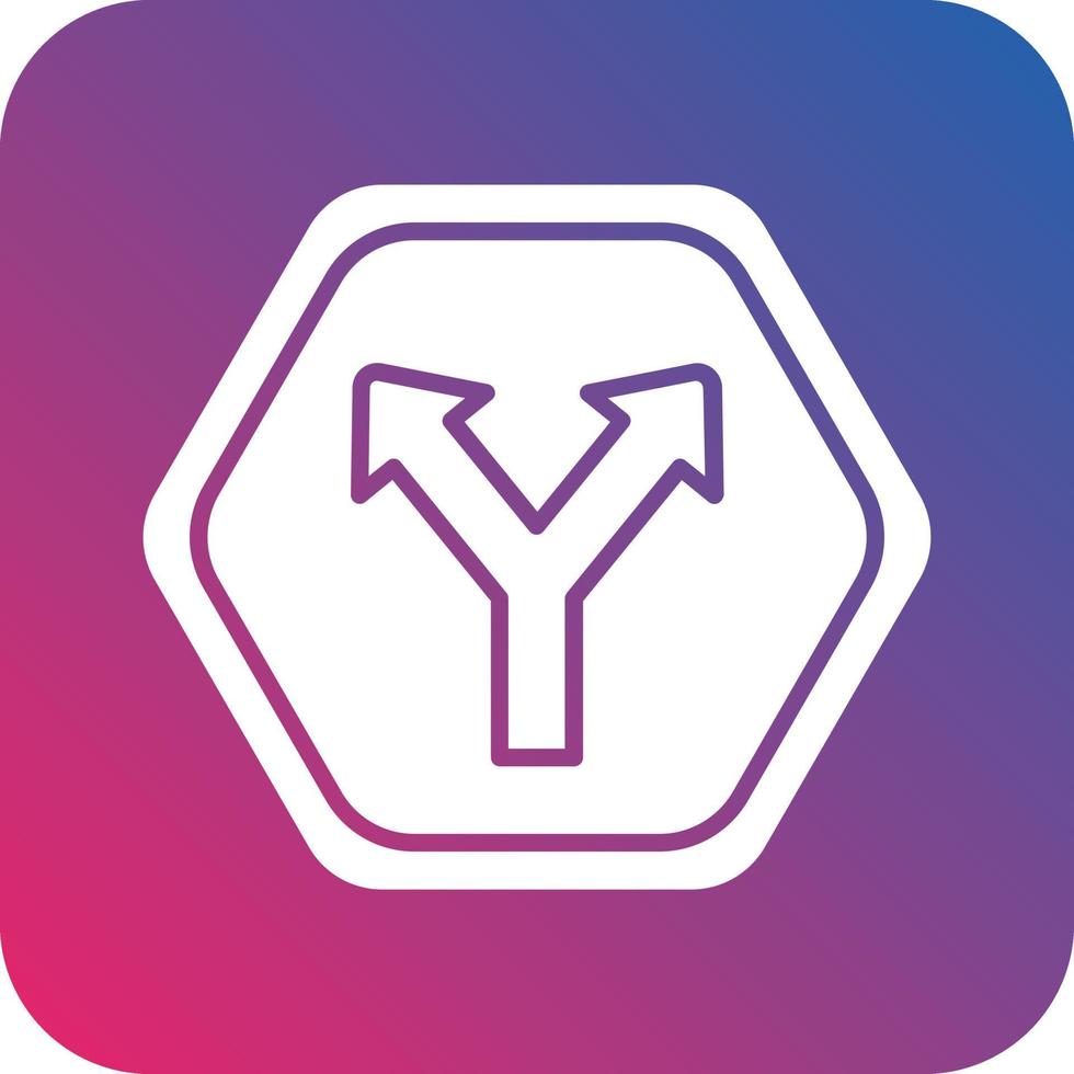 Intersection Icon Vector Design