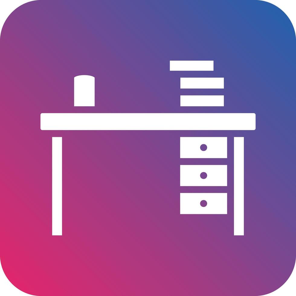 Study Table Icon Vector Design 22839003 Vector Art at Vecteezy