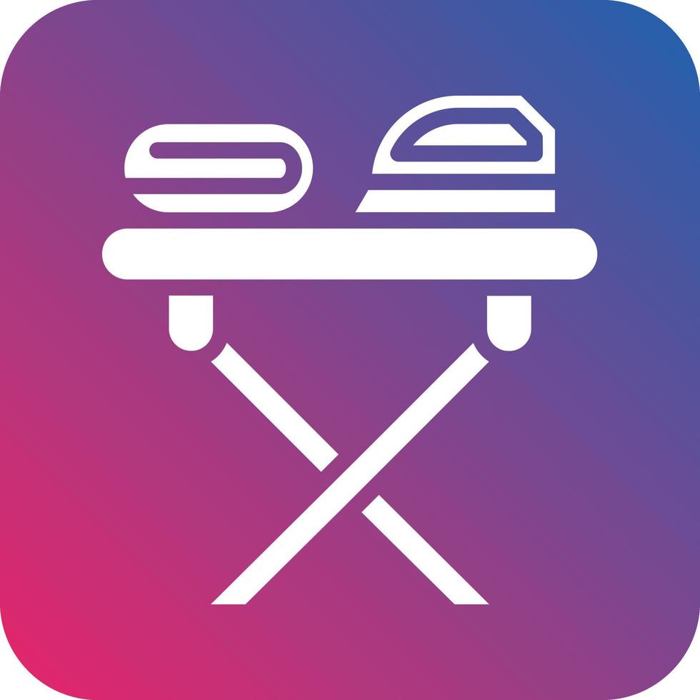 Ironing Board Icon Vector Design