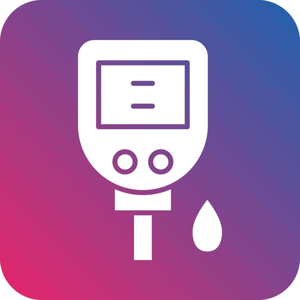 Diabetes Test Icon Vector Design