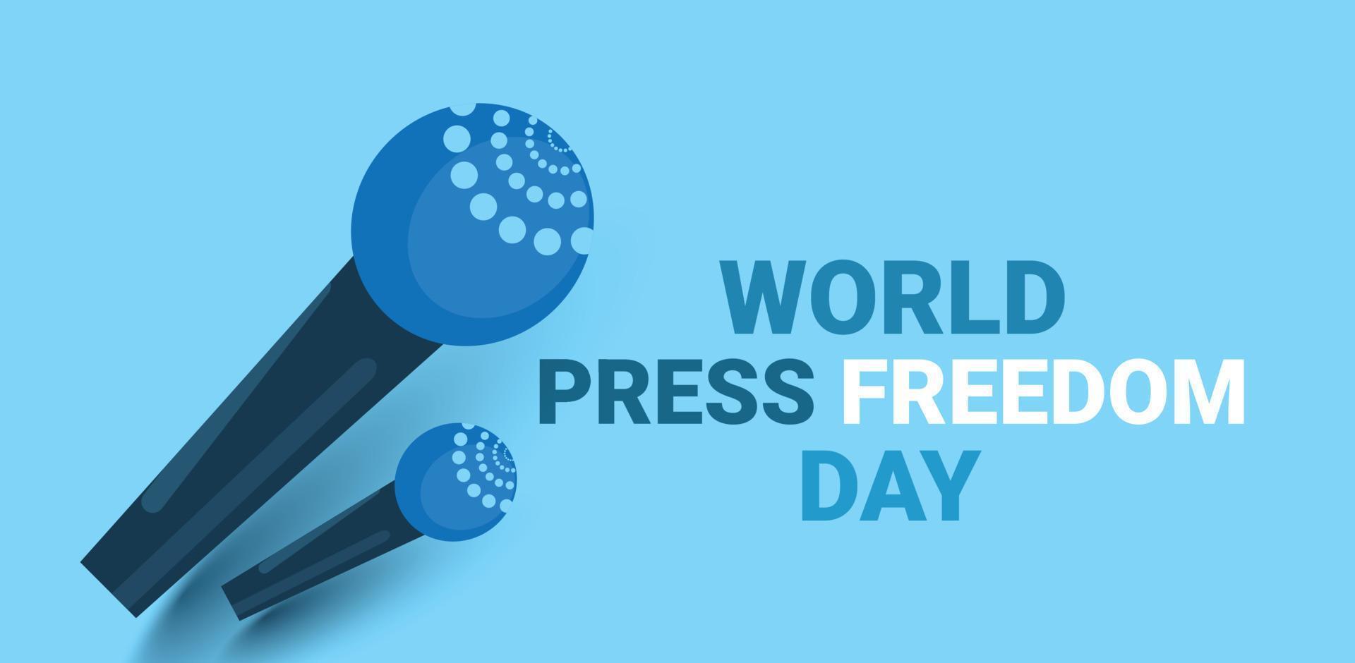 world press freedom day. Template for background, banner, card, poster. vector