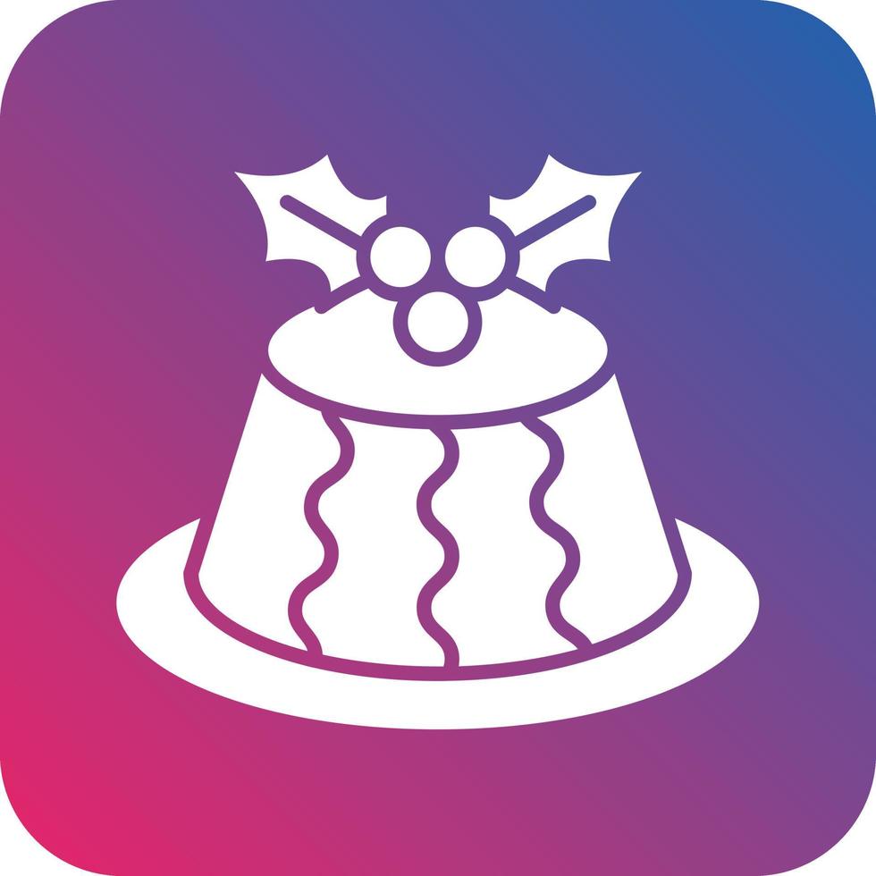 Pudding Icon Vector Design