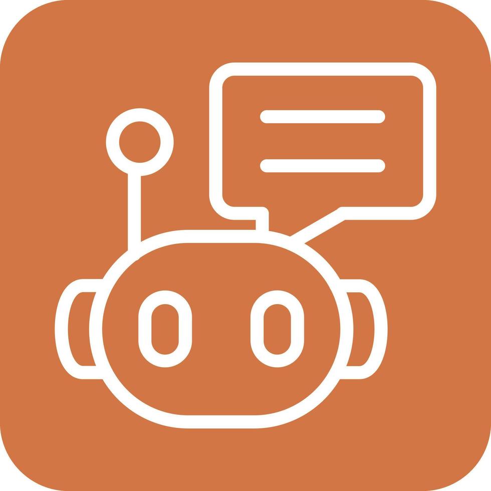 Chat Bot Icon Vector Design