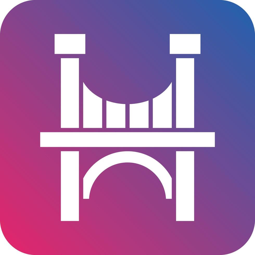 Bridge Icon Vector Design