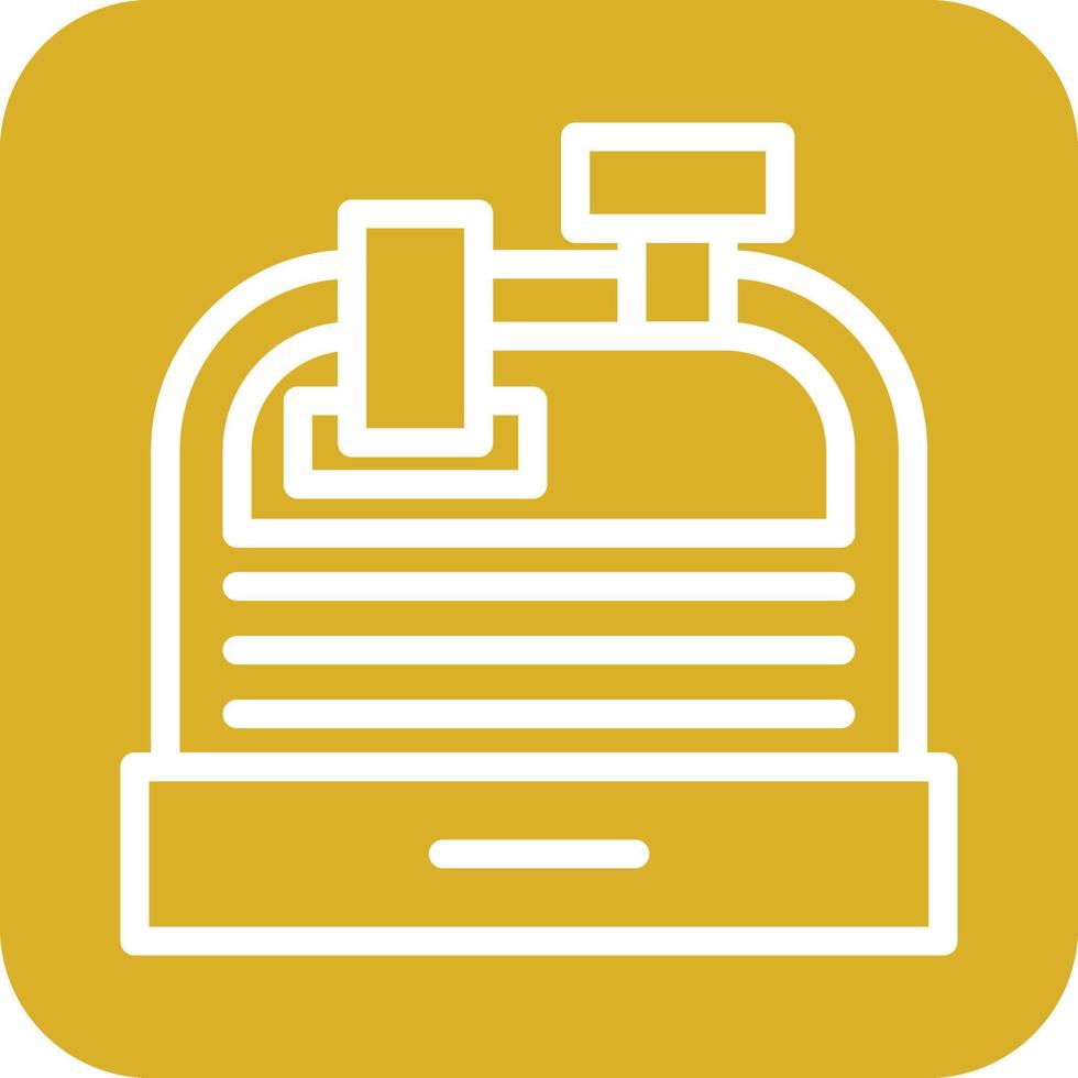 Cashier Machine Icon Vector Design