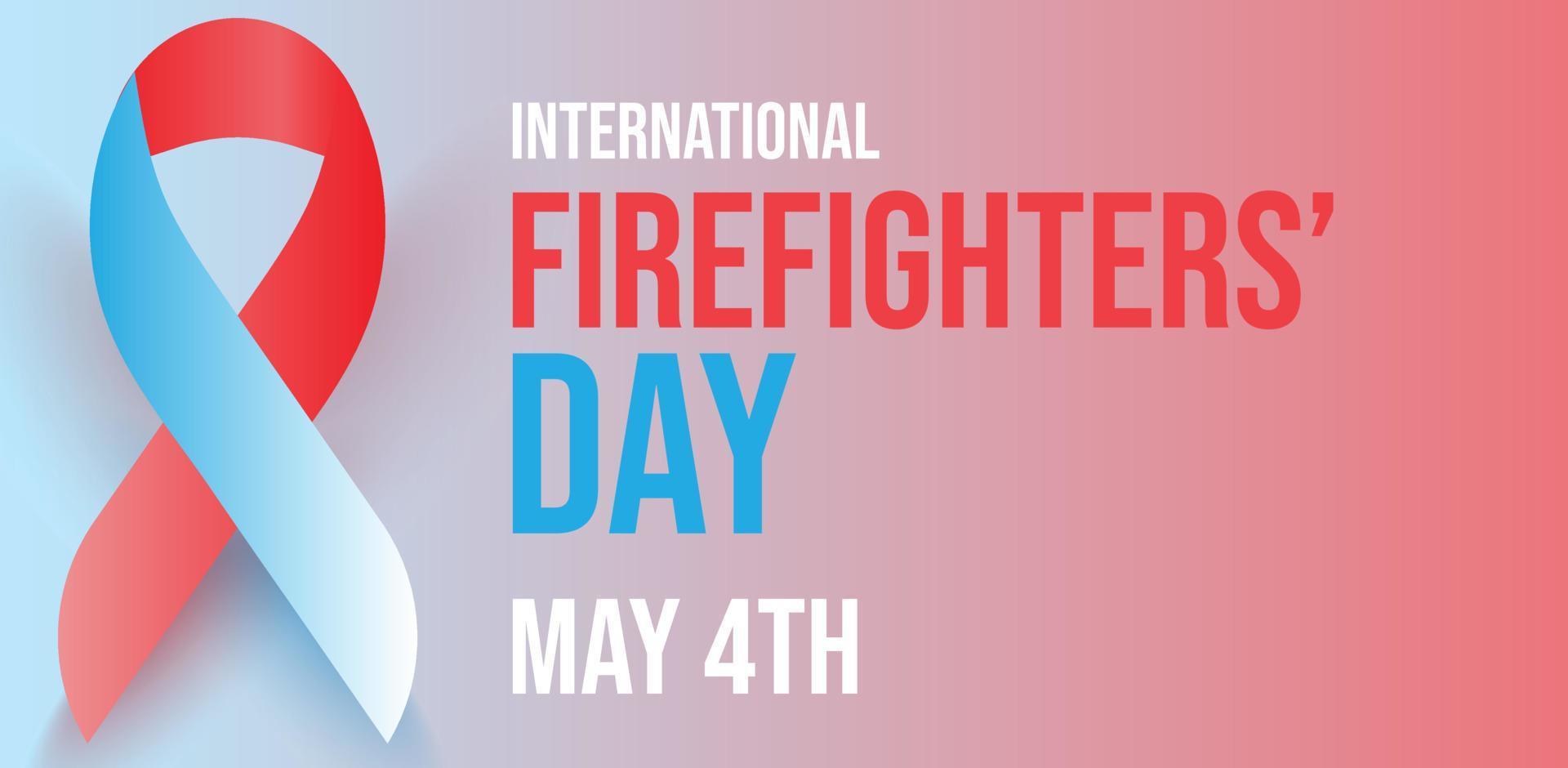 international firefighters day. Template for background, banner, card, poster. vector