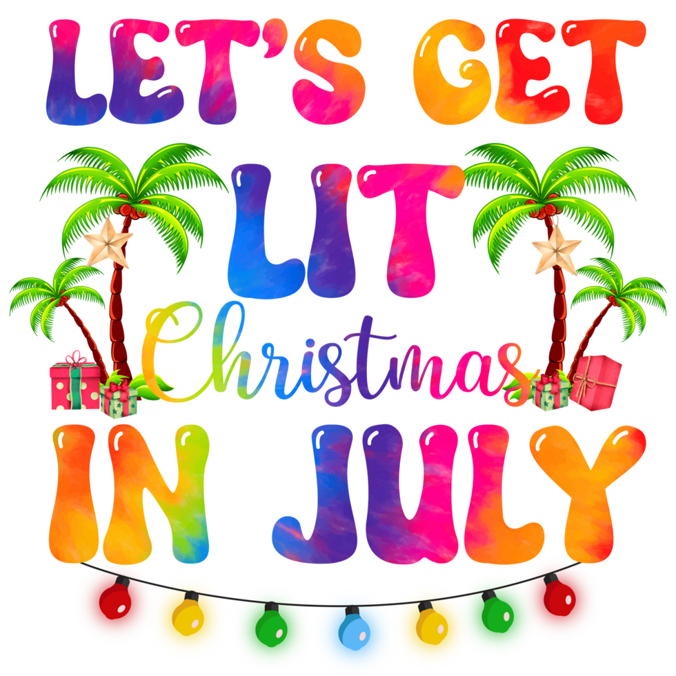 Free Best Christmas In July Design 22839613 PNG with Transparent Background