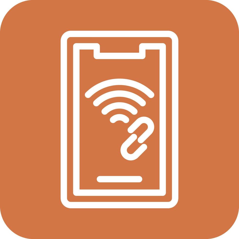Mobile Hotspot Icon Vector Design