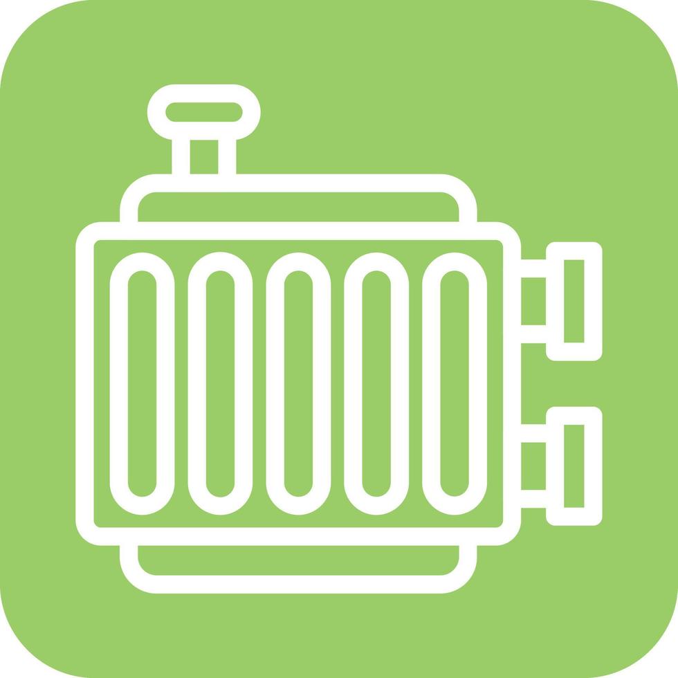 Radiator Icon Vector Design