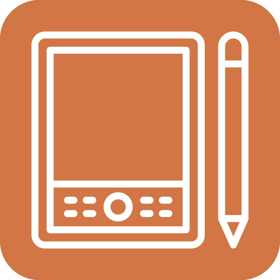 Pen Tablet Icon Vector Design