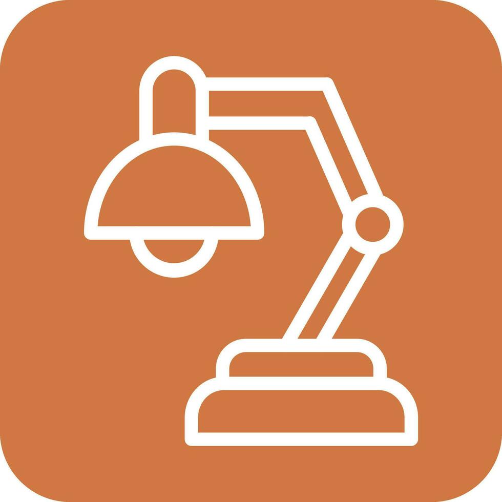 Table Lamp Icon Vector Design
