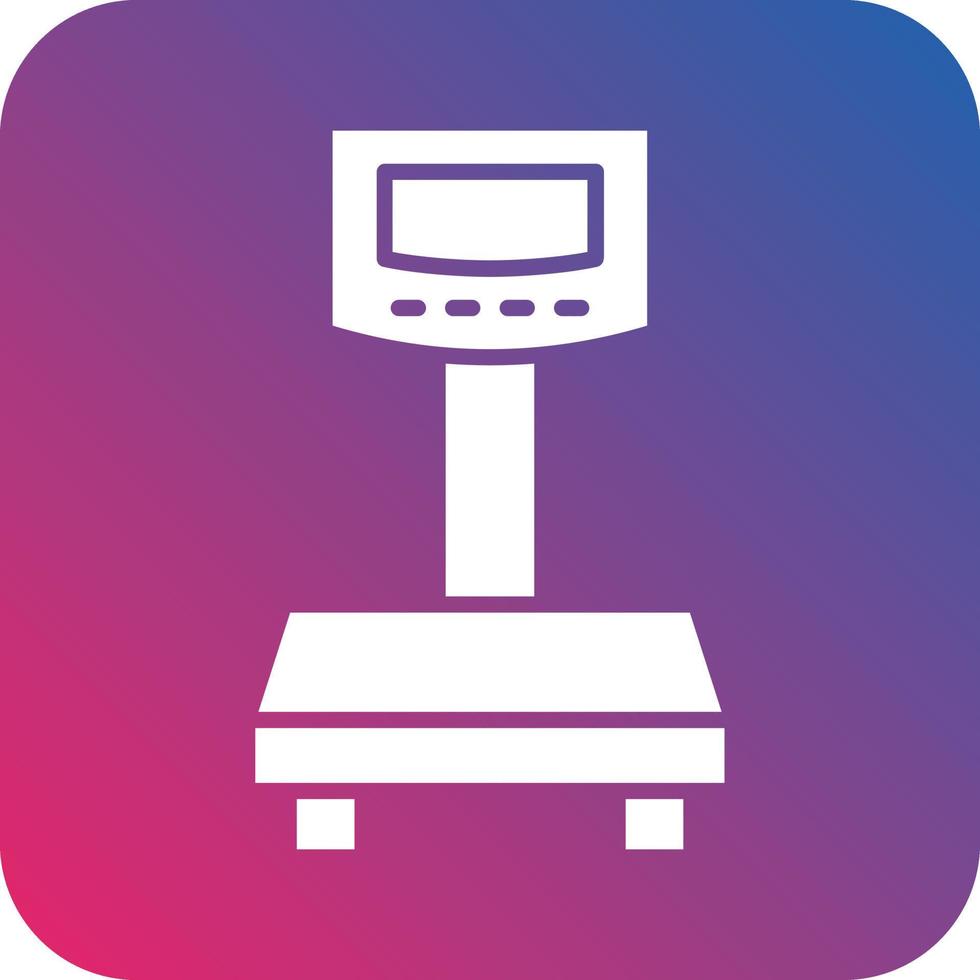 Weight Scale Icon Vector Design