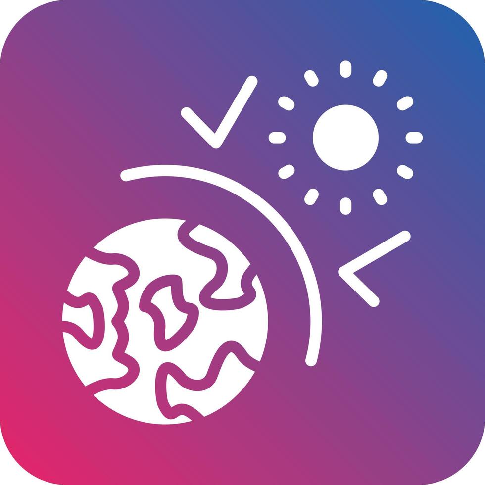 Greenhouse Effect Icon Vector Design