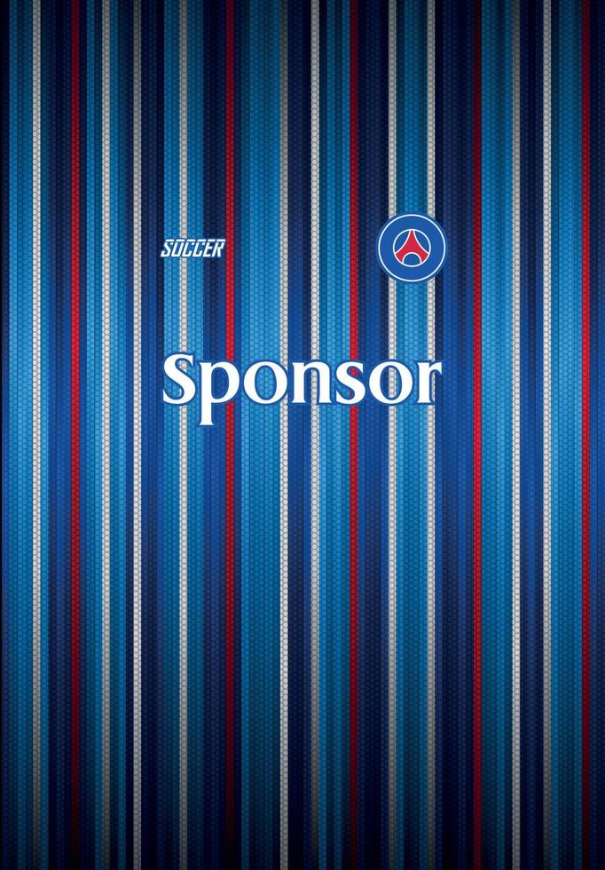 Soccer jersey design for sublimation vector