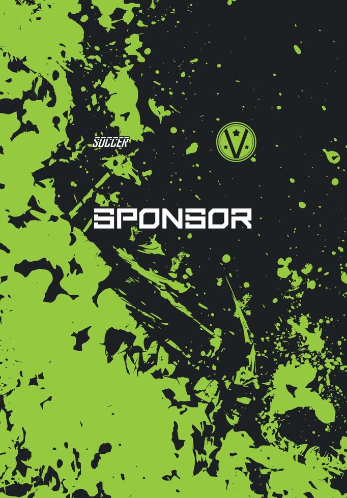 Soccer jersey design for sublimation vector
