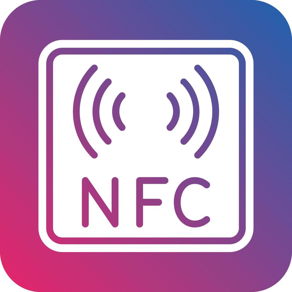 Nfc Icon Vector Design