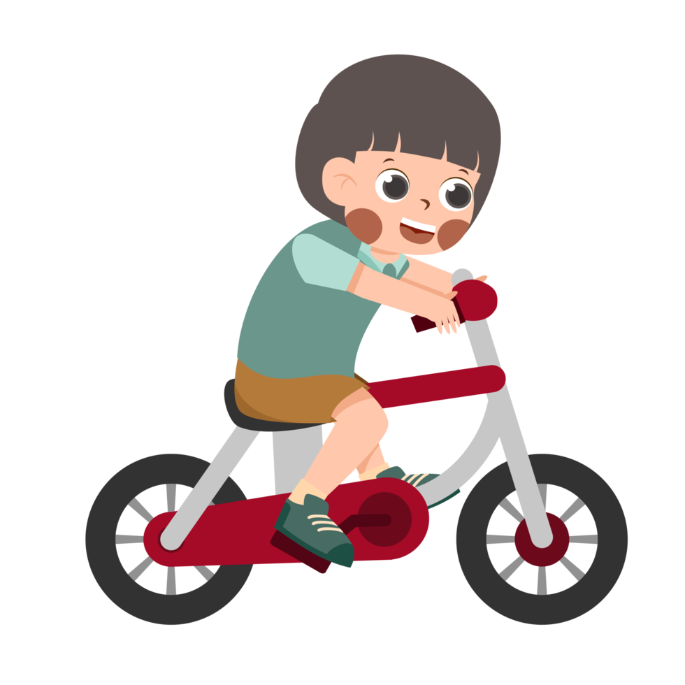 ragazzo equitazione un' bicicletta png