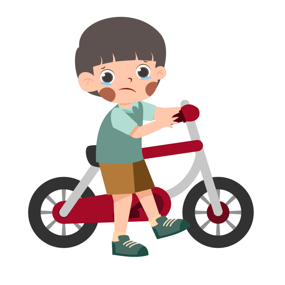 ragazzo equitazione un' bicicletta png