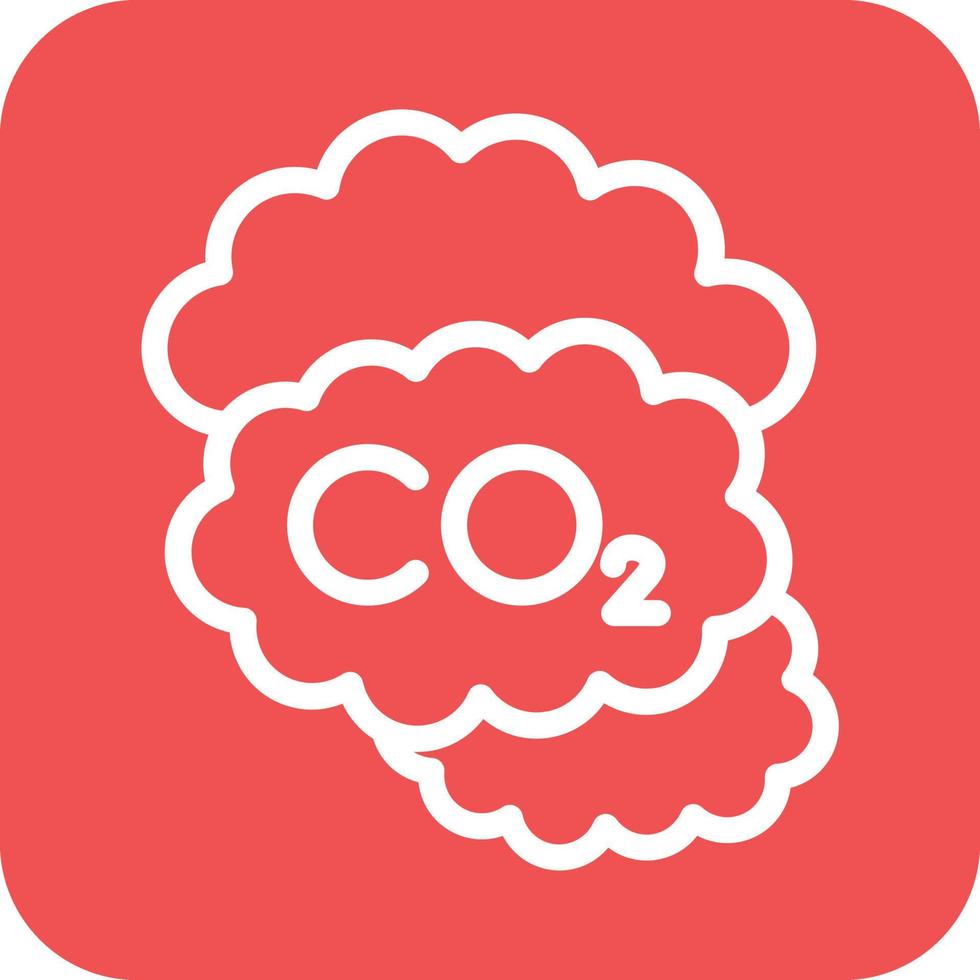 Carbon dioxide Icon Vector Design
