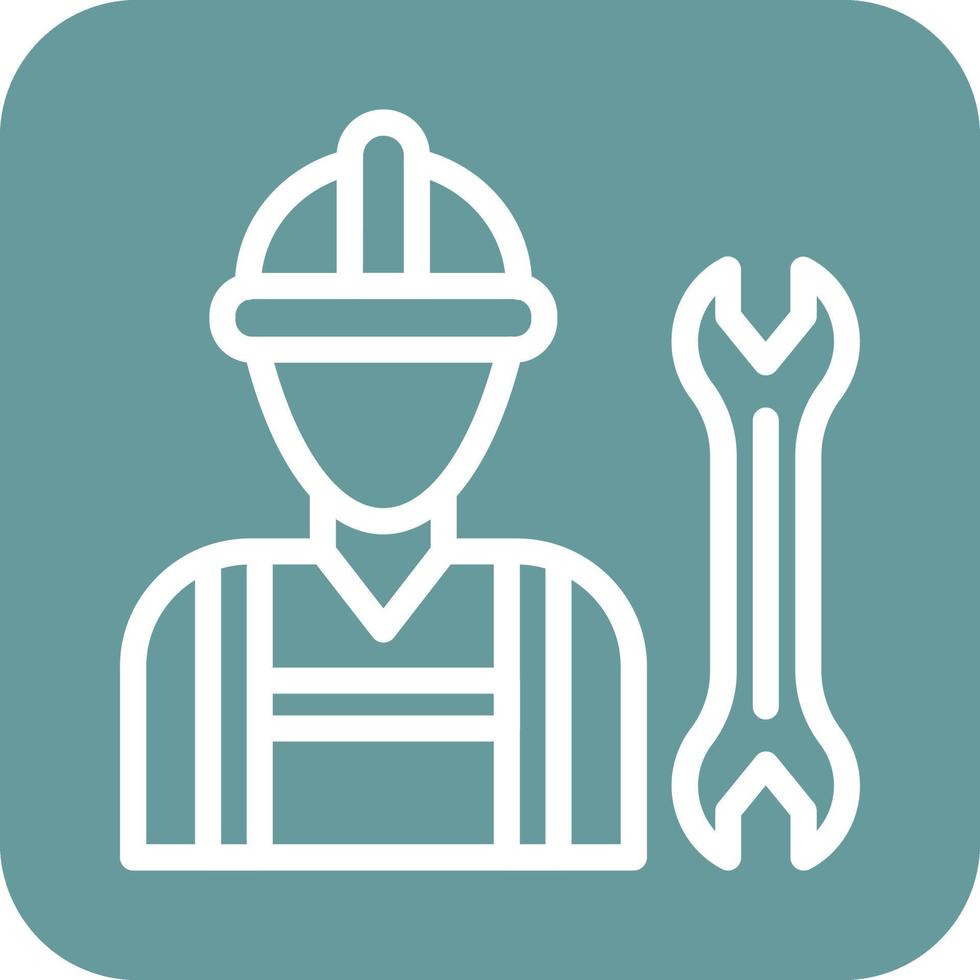 Construction Worker Icon Vector Design