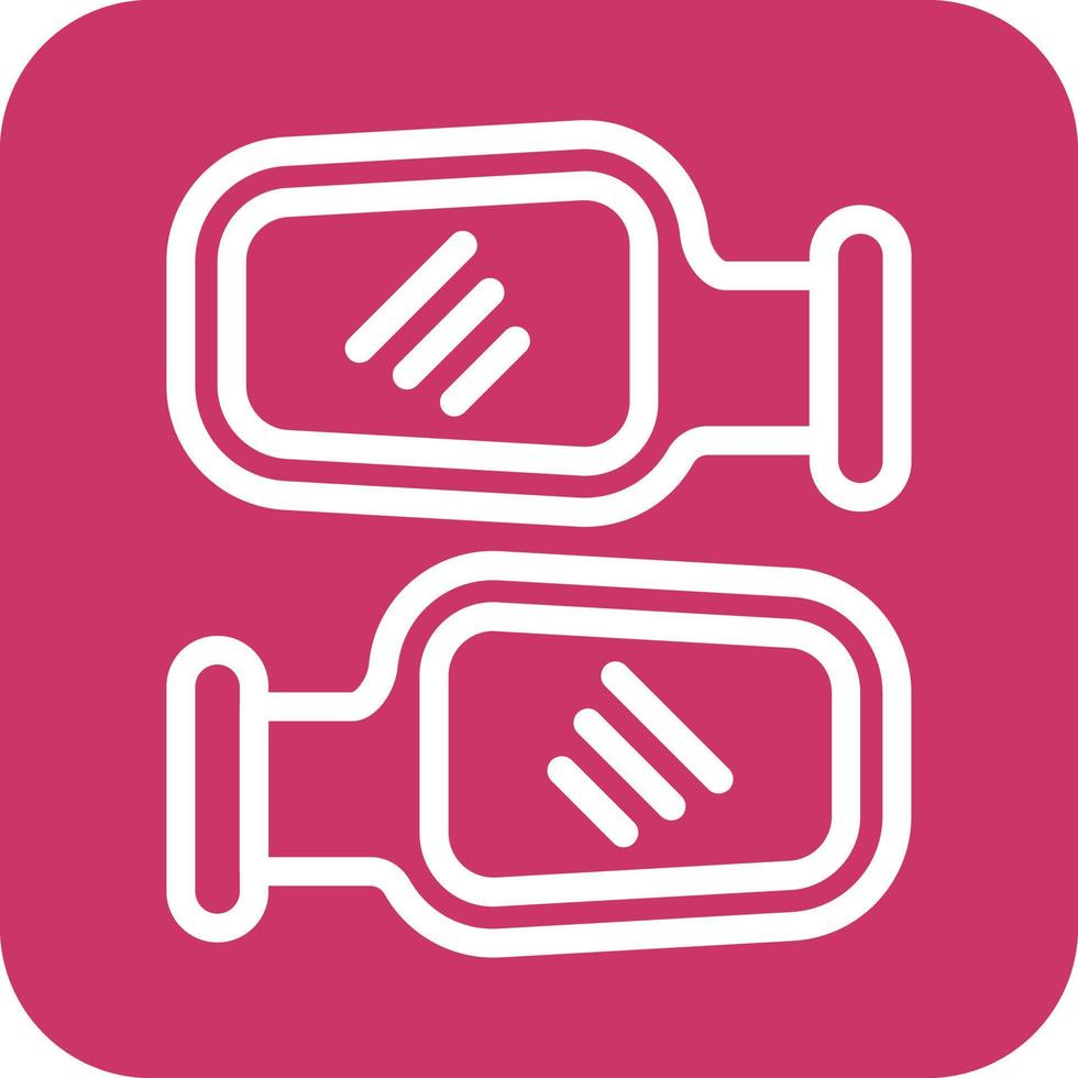 Side Mirror Icon Vector Design