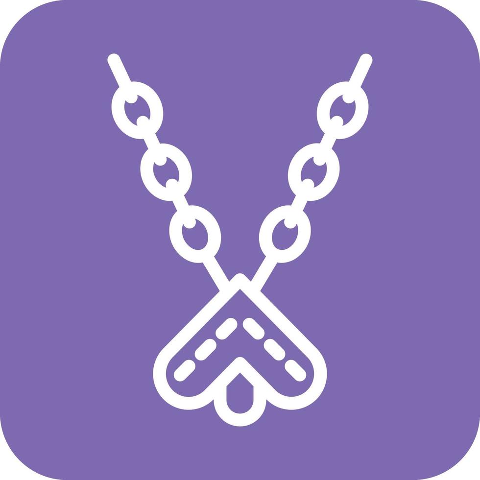 Necklace Icon Vector Design