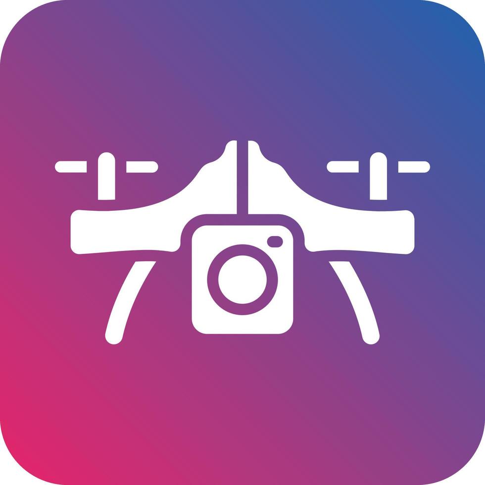 Camera Drone Icon Vector Design