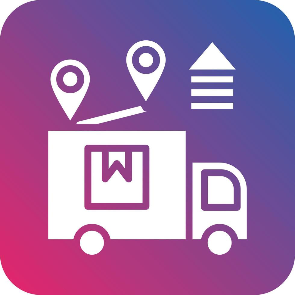 Parcels Distribution Icon Vector Design