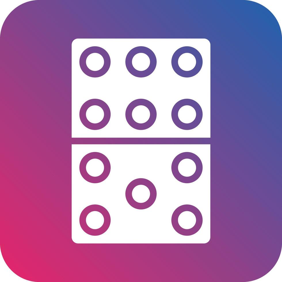 Domino Icon Vector Design