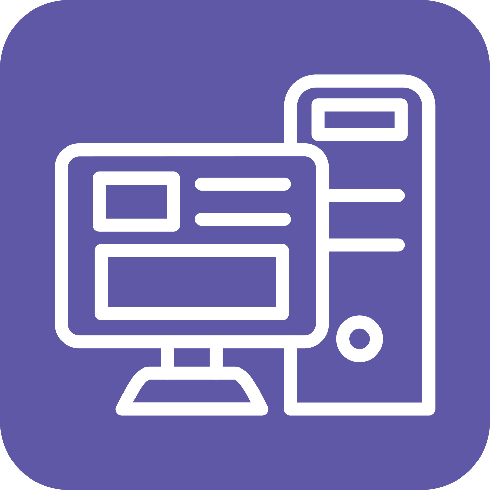 Computer Icon Vector Design 22840777 Vector Art at Vecteezy