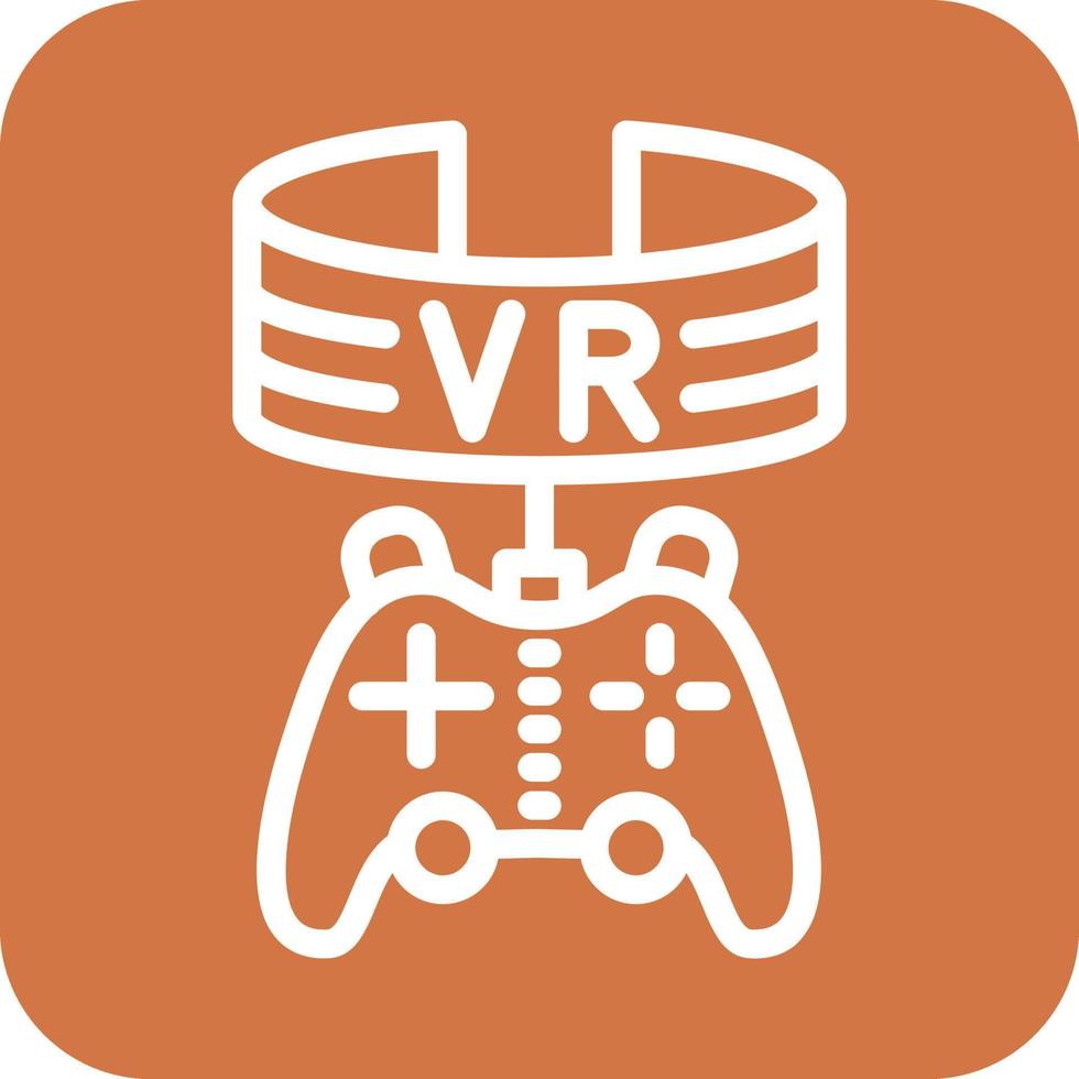Vr Game Icon Vector Design