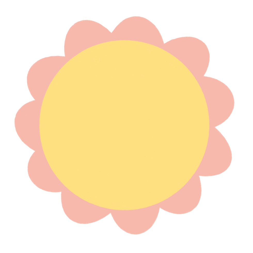 cute and smile flowers png