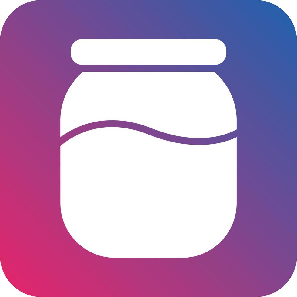 Honey Jar Icon Vector Design