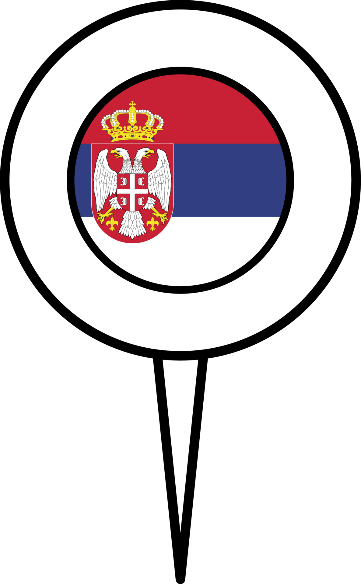 Serbia Pin