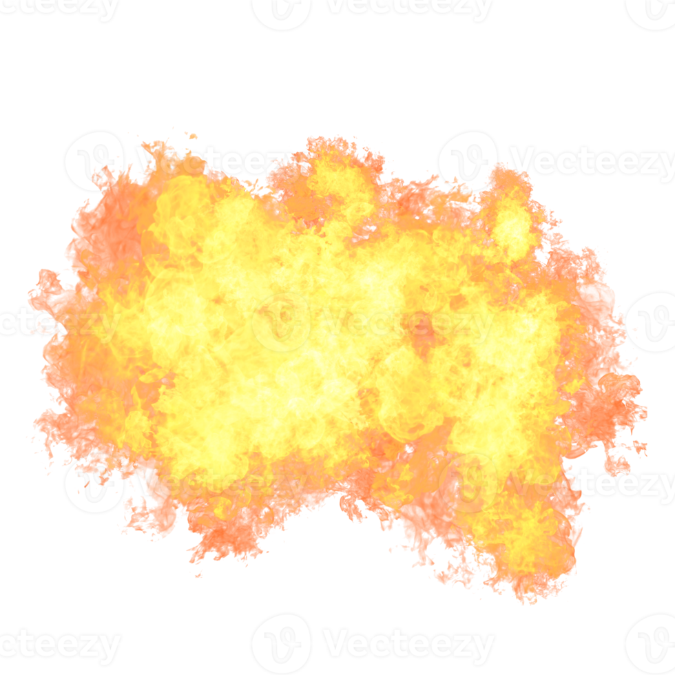 Fire Burning Realistic Red Flame PNG Transparent