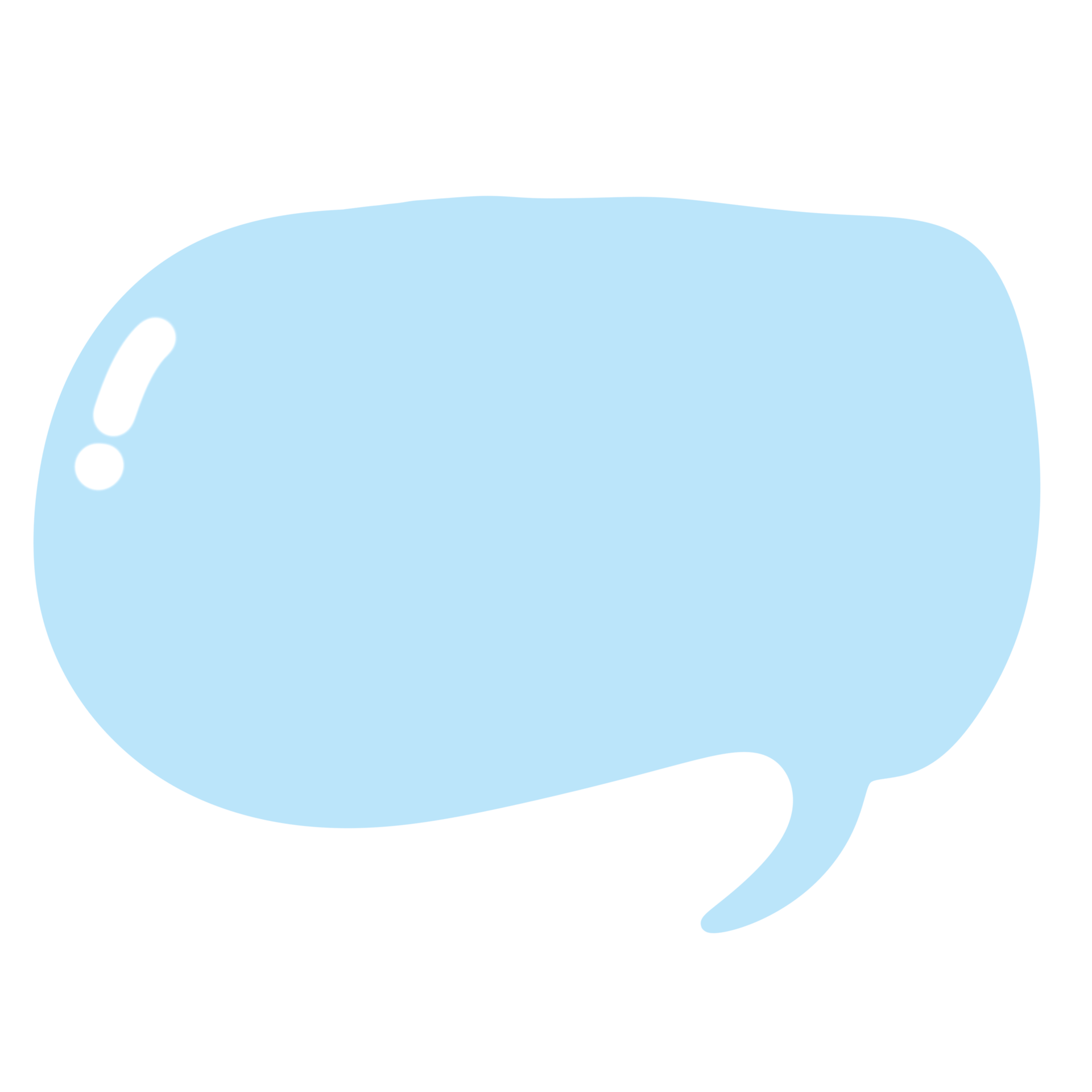Blue speech bubble 22841639 PNG