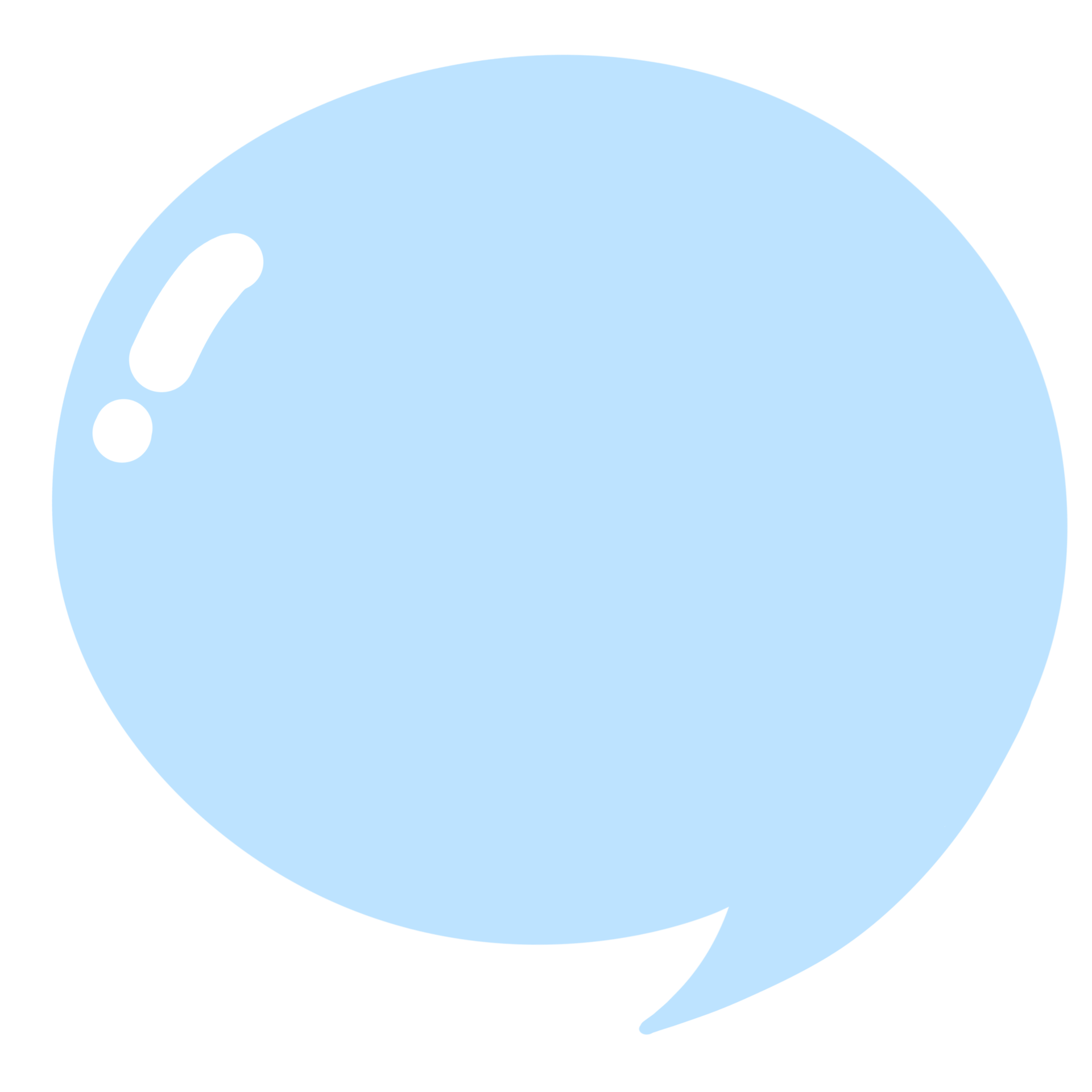 Blue speech bubble 22841681 PNG