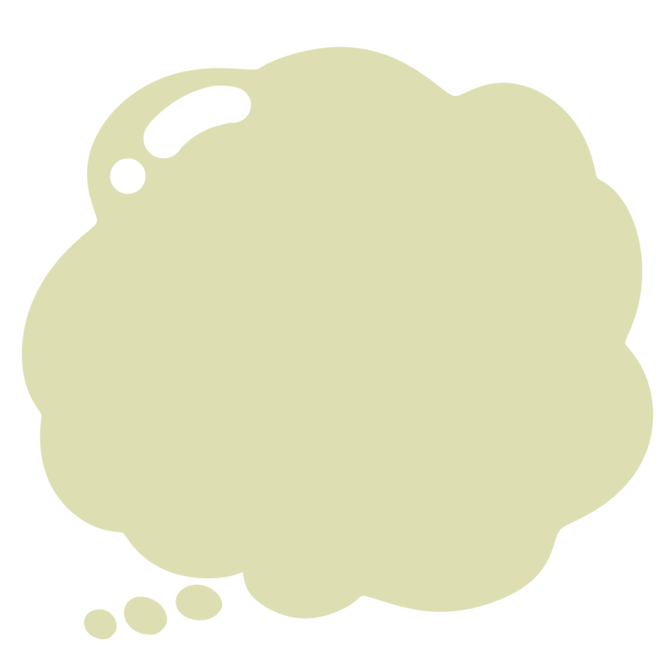 groen toespraak bubbel png