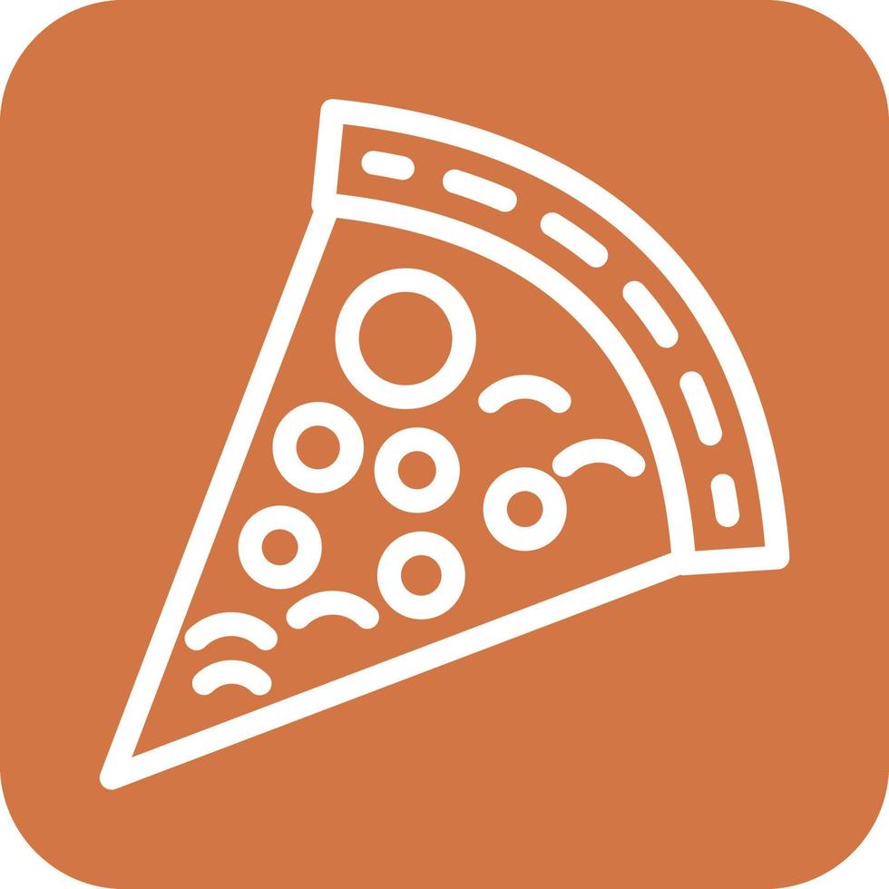 Pizza Slice Icon Vector Design