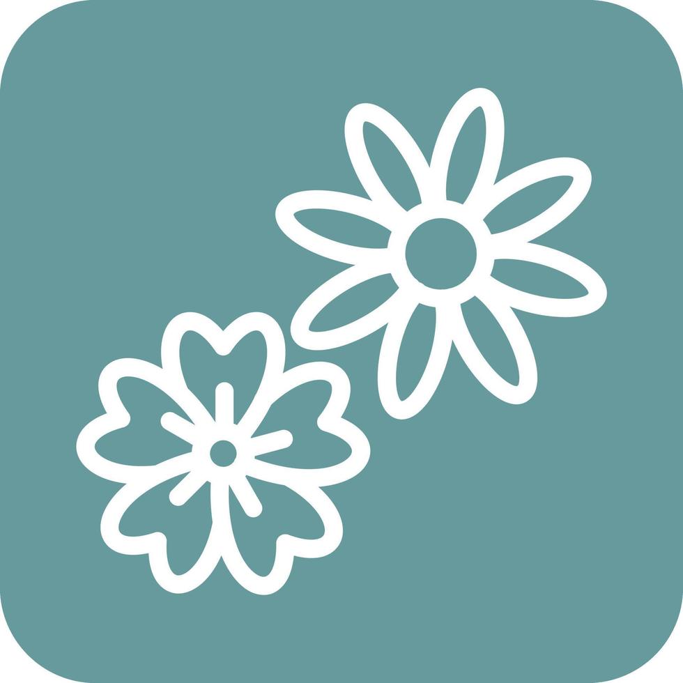 Flowers Icon Vector Design