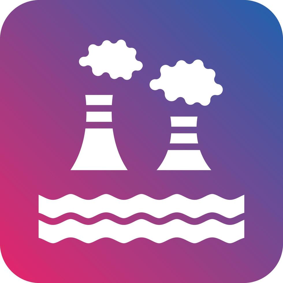 Geothermal Energy Icon Vector Design