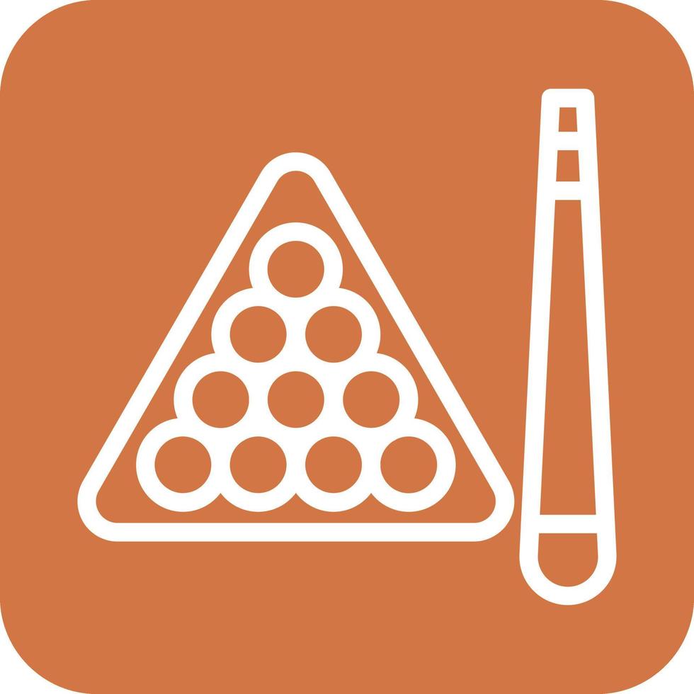 Billiards Icon Vector Design