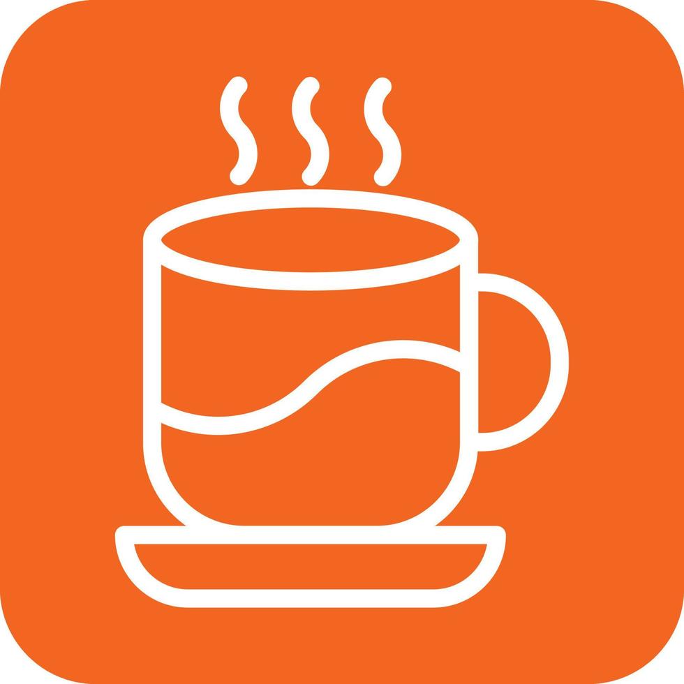 Hot Tea Icon Vector Design