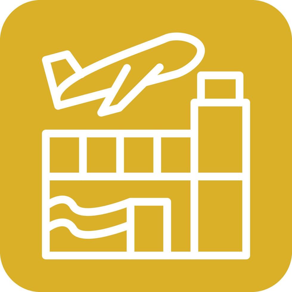 Airport Icon Vector Design