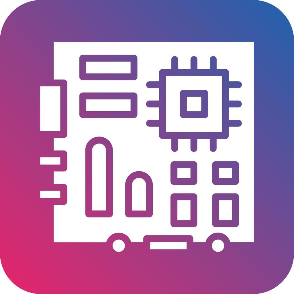 Motherboard Icon Vector Design
