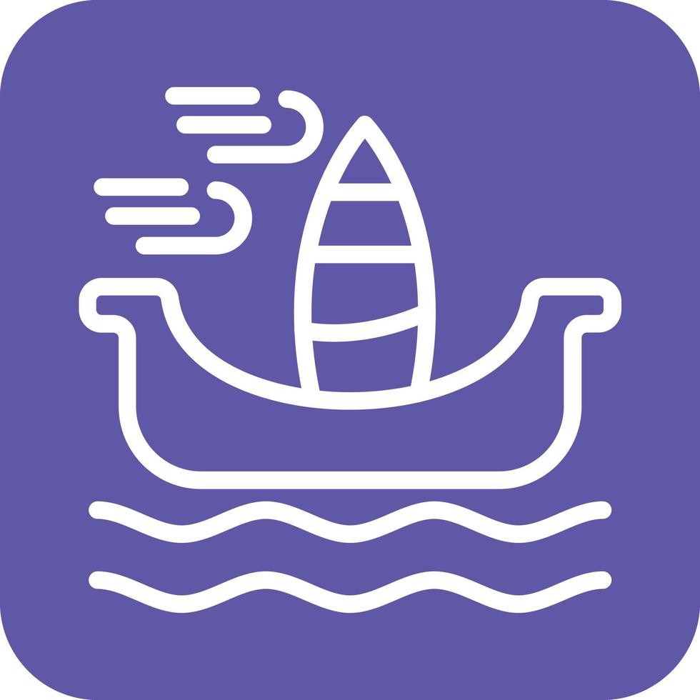 Windsurf Icon Vector Design