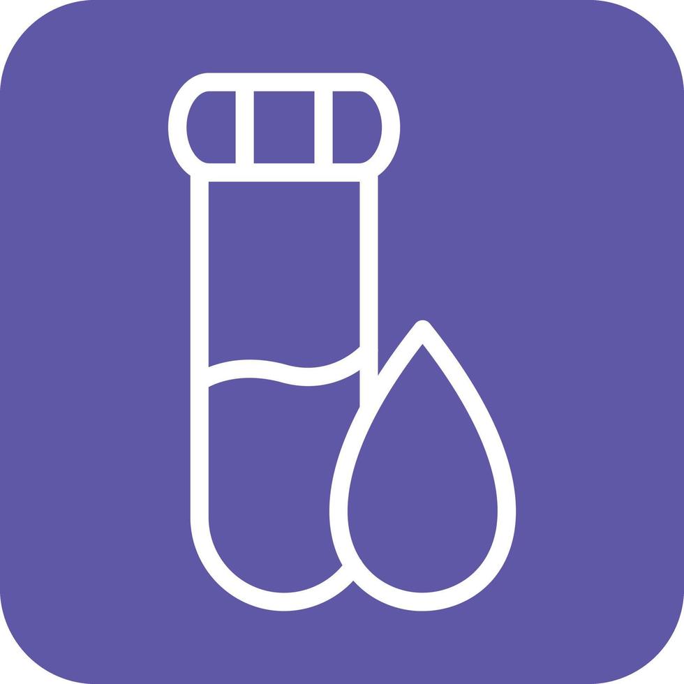 Test Tubes Icon Vector Design