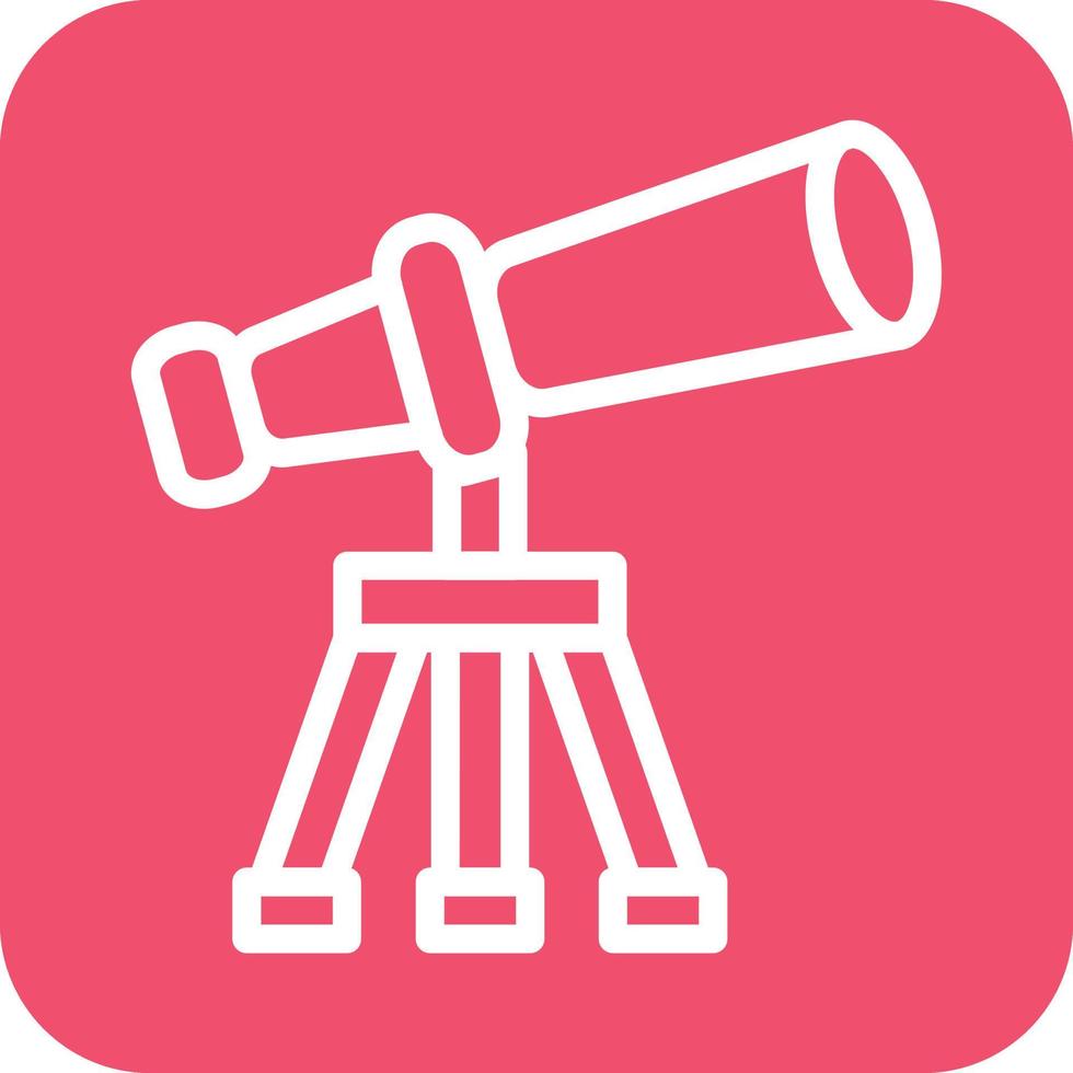 Telescope Icon Vector Design